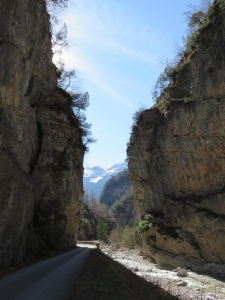 trekking Dolomiti, vista della Val Cimoliana, Dolomiti del Friuli