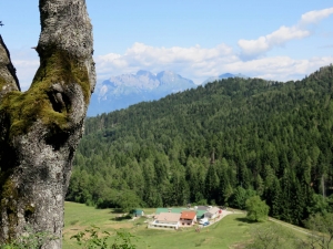 Valmorel, vista su malga Montegal